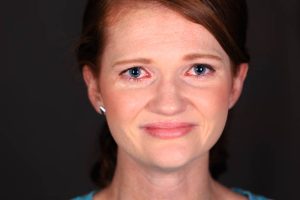 The Girl Who Smiled Through Pain Strength in silence.