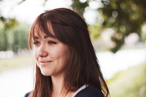 The Girl Who Smiled Through Pain Strength in silence.